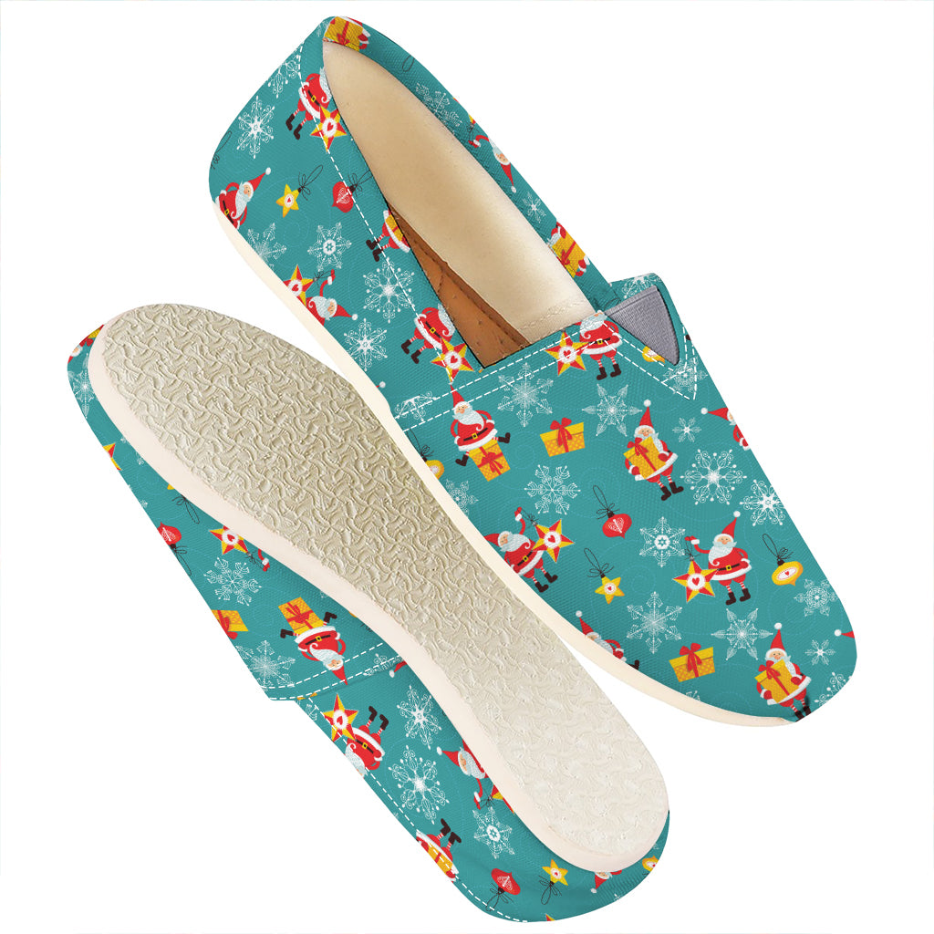 Christmas Santa Gift Pattern Print Casual Shoes