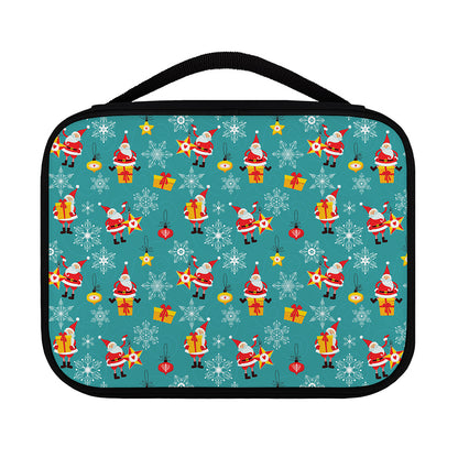 Christmas Santa Gift Pattern Print Classic Bible Case