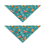 Christmas Santa Gift Pattern Print Dog Bandana