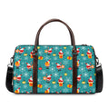 Christmas Santa Gift Pattern Print Duffel Bag