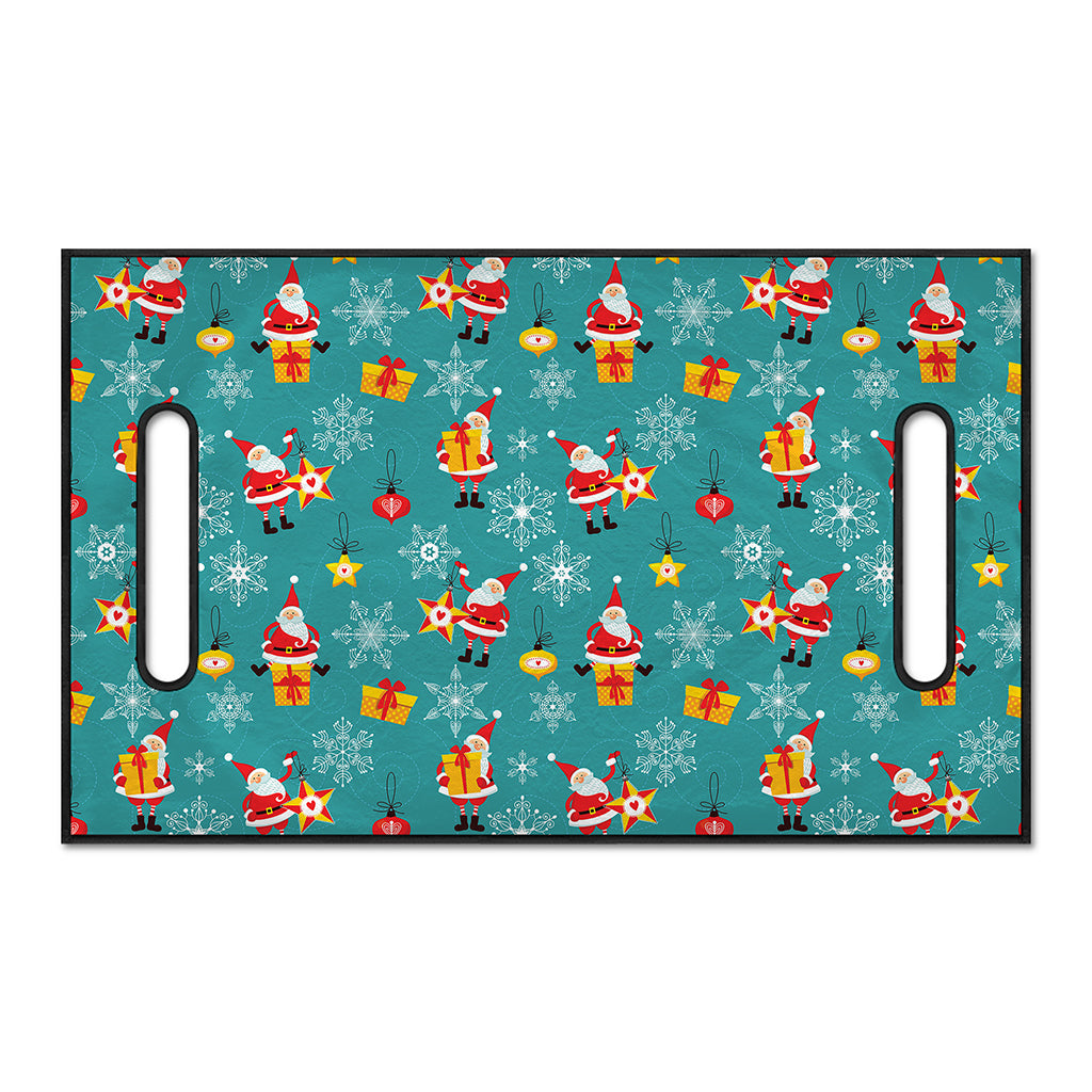 Christmas Santa Gift Pattern Print Golf Cart Seat Cover