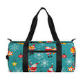 Christmas Santa Gift Pattern Print Gym Bag