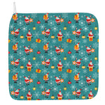 Christmas Santa Gift Pattern Print Hand Towel