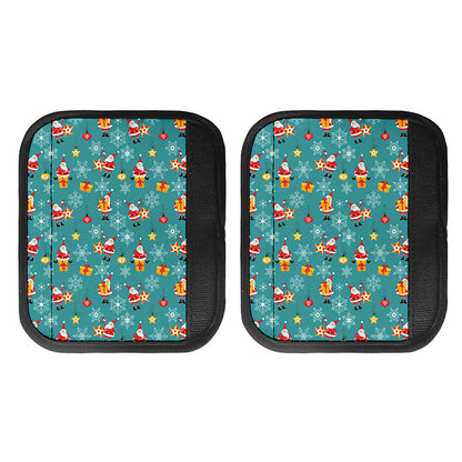 Christmas Santa Gift Pattern Print Handle Covers