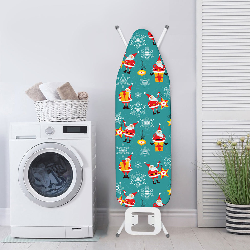 Christmas Santa Gift Pattern Print Ironing Board Cover