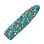 Christmas Santa Gift Pattern Print Ironing Board Cover