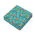 Christmas Santa Gift Pattern Print Outdoor Seat Cushion Cover