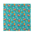 Christmas Santa Gift Pattern Print Silk Bandana