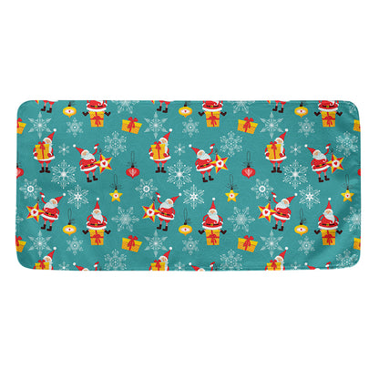 Christmas Santa Gift Pattern Print Towel