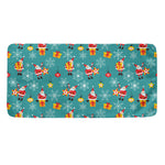 Christmas Santa Gift Pattern Print Towel