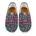 Christmas Santa Hats Pattern Print Casual Shoes