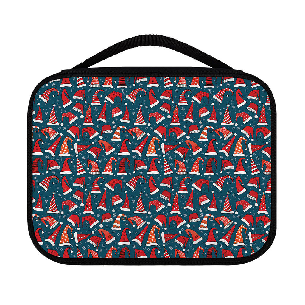 Christmas Santa Hats Pattern Print Classic Bible Case