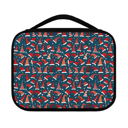 Christmas Santa Hats Pattern Print Classic Bible Case