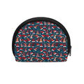 Christmas Santa Hats Pattern Print Coin Purse