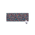 Christmas Santa Hats Pattern Print Extended Mouse Pad