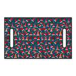 Christmas Santa Hats Pattern Print Golf Cart Seat Cover