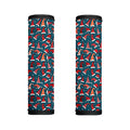 Christmas Santa Hats Pattern Print Handle Covers