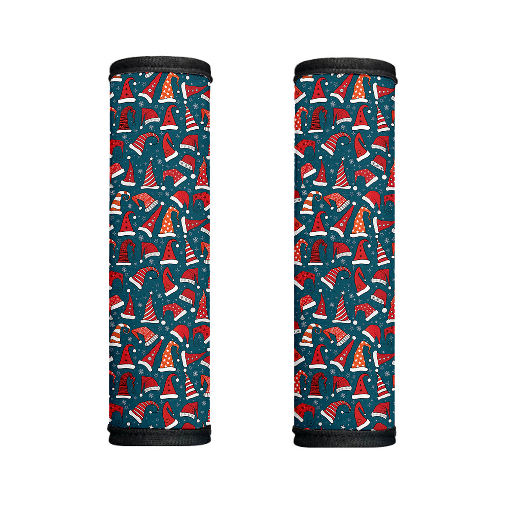 Christmas Santa Hats Pattern Print Handle Covers