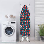 Christmas Santa Hats Pattern Print Ironing Board Cover