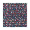 Christmas Santa Hats Pattern Print Silk Bandana