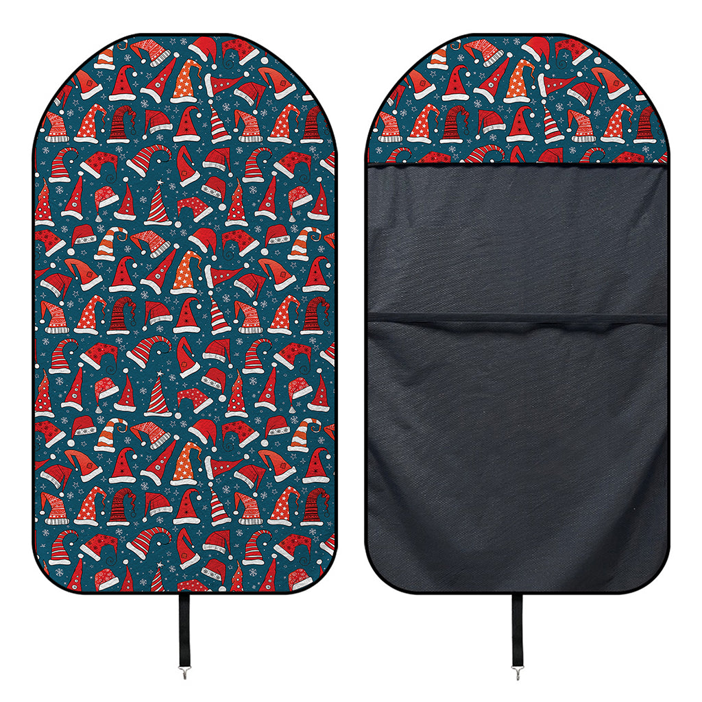 Christmas Santa Hats Pattern Print Waterproof Car Seat Cover