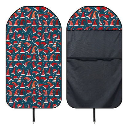 Christmas Santa Hats Pattern Print Waterproof Car Seat Cover