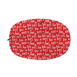 Christmas Santa Laugh Pattern Print Car Side Mirror Covers
