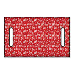 Christmas Santa Laugh Pattern Print Golf Cart Seat Cover