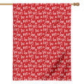 Christmas Santa Laugh Pattern Print House Flag
