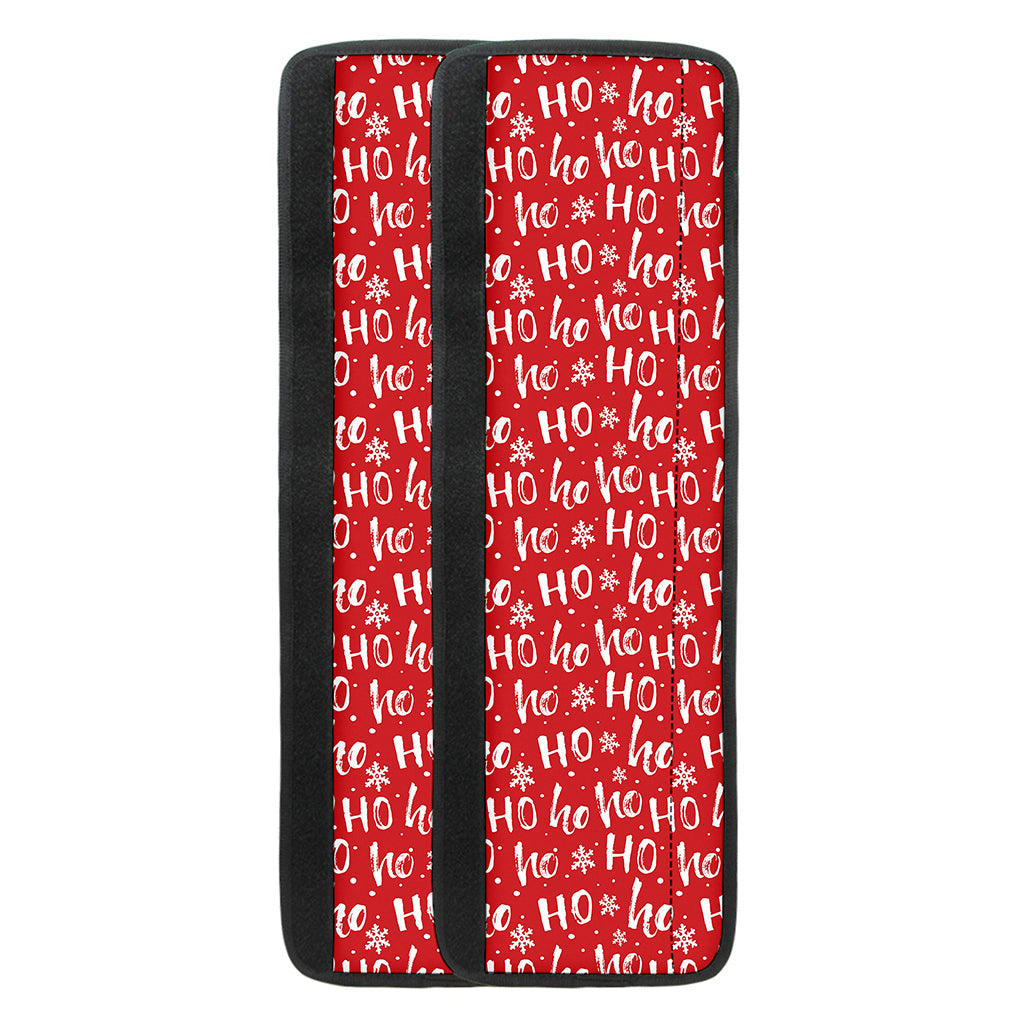 Christmas Santa Laugh Pattern Print Refrigerator Handle Covers