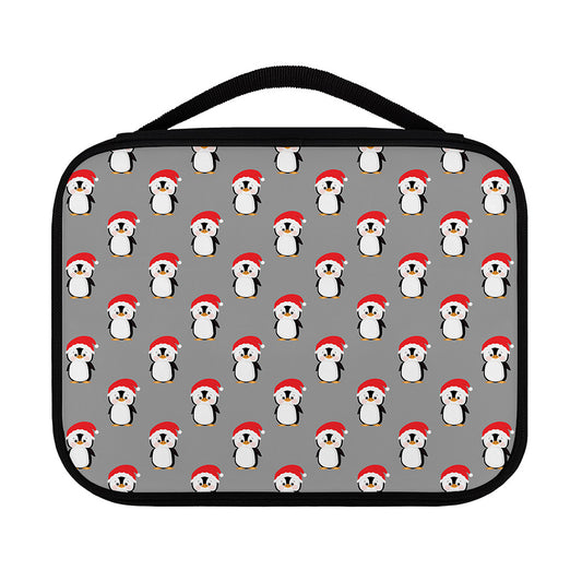 Christmas Santa Penguin Pattern Print Classic Bible Case