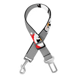 Christmas Santa Penguin Pattern Print Dog Seat Belt