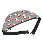 Christmas Santa Penguin Pattern Print Fanny Pack