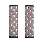 Christmas Santa Penguin Pattern Print Handle Covers