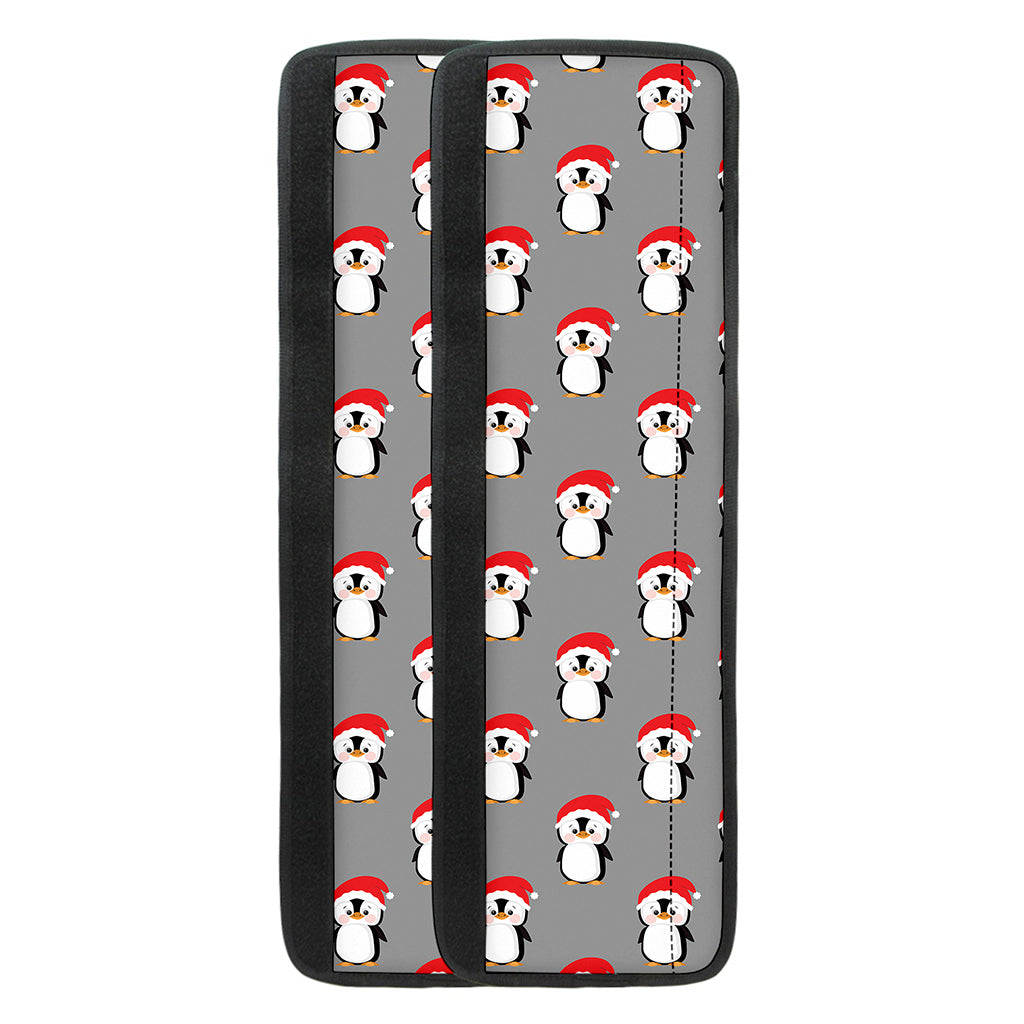Christmas Santa Penguin Pattern Print Refrigerator Handle Covers