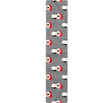 Christmas Santa Penguin Pattern Print Table Runner