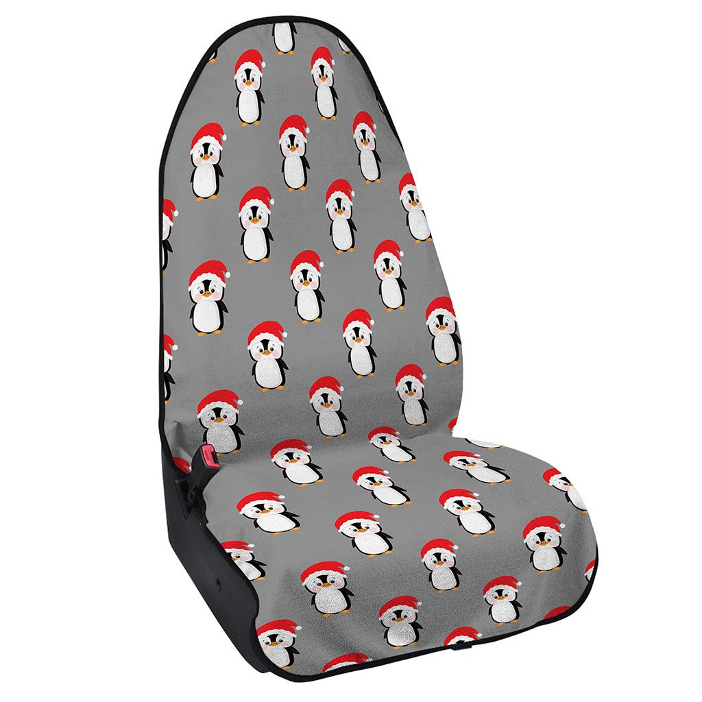 Christmas Santa Penguin Pattern Print Waterproof Car Seat Cover