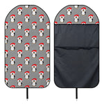 Christmas Santa Penguin Pattern Print Waterproof Car Seat Cover