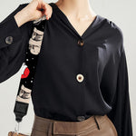 Christmas Santa Pug Pattern Print Bag Strap