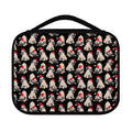 Christmas Santa Pug Pattern Print Classic Bible Case