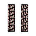 Christmas Santa Pug Pattern Print Handle Covers