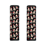 Christmas Santa Pug Pattern Print Handle Covers