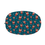 Christmas Santa Reindeer Pattern Print Car Side Mirror Covers