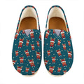 Christmas Santa Reindeer Pattern Print Casual Shoes