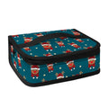 Christmas Santa Reindeer Pattern Print Small Lunch Bag
