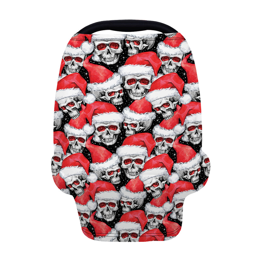 Christmas Santa Skull Pattern Print Baby Seat Cover