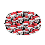 Christmas Santa Skull Pattern Print Car Side Mirror Covers