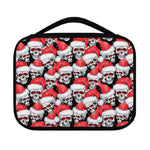 Christmas Santa Skull Pattern Print Classic Bible Case