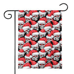 Christmas Santa Skull Pattern Print House Flag
