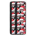 Christmas Santa Skull Pattern Print Refrigerator Handle Covers